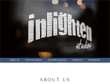 Tablet Screenshot of inlightenstudios.com